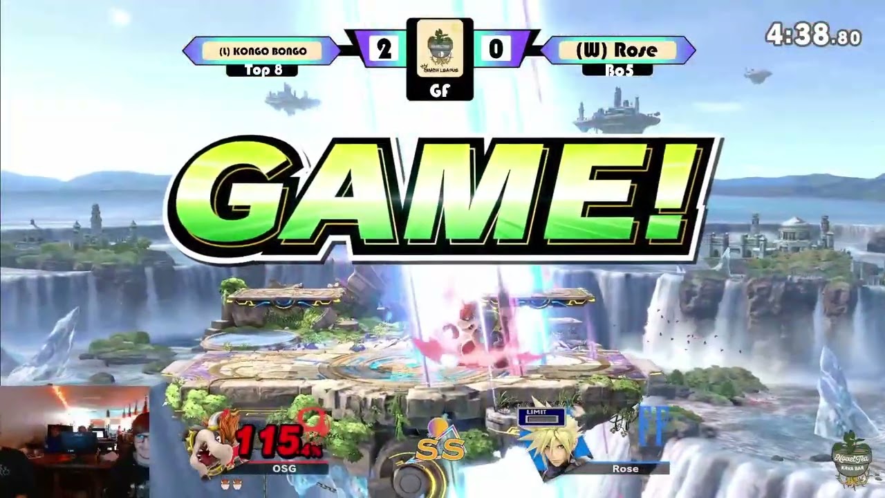 NTSL #58 Grand Finals - (L) KONGO BONGO (Bowser) vs (W) Rose (Cloud) SSBU