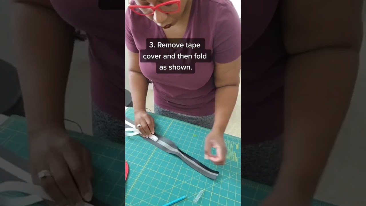 DIY: How to sew a faux leather bag strap.