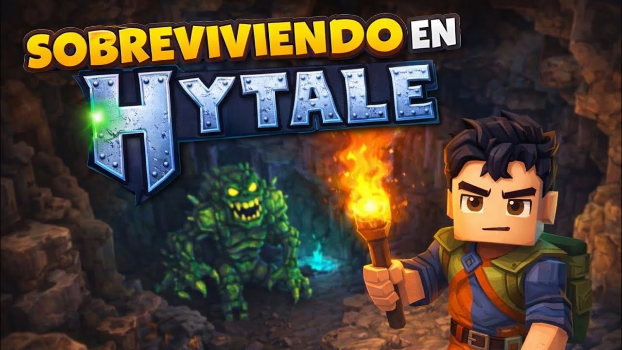Sobreviviendo en HYTALE Ep. 2 - Explorando las cuevas