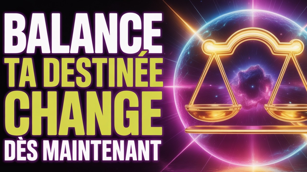 Balance Une Transformation Commence Maintenant Six Années de Chance Et Renaissance Spirituelle