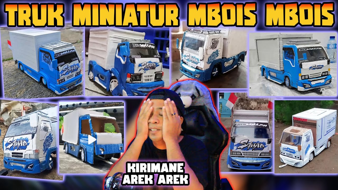 😁 INI BARU KARYA ANAK BANGSA - REACTION TRUK MINIATUR