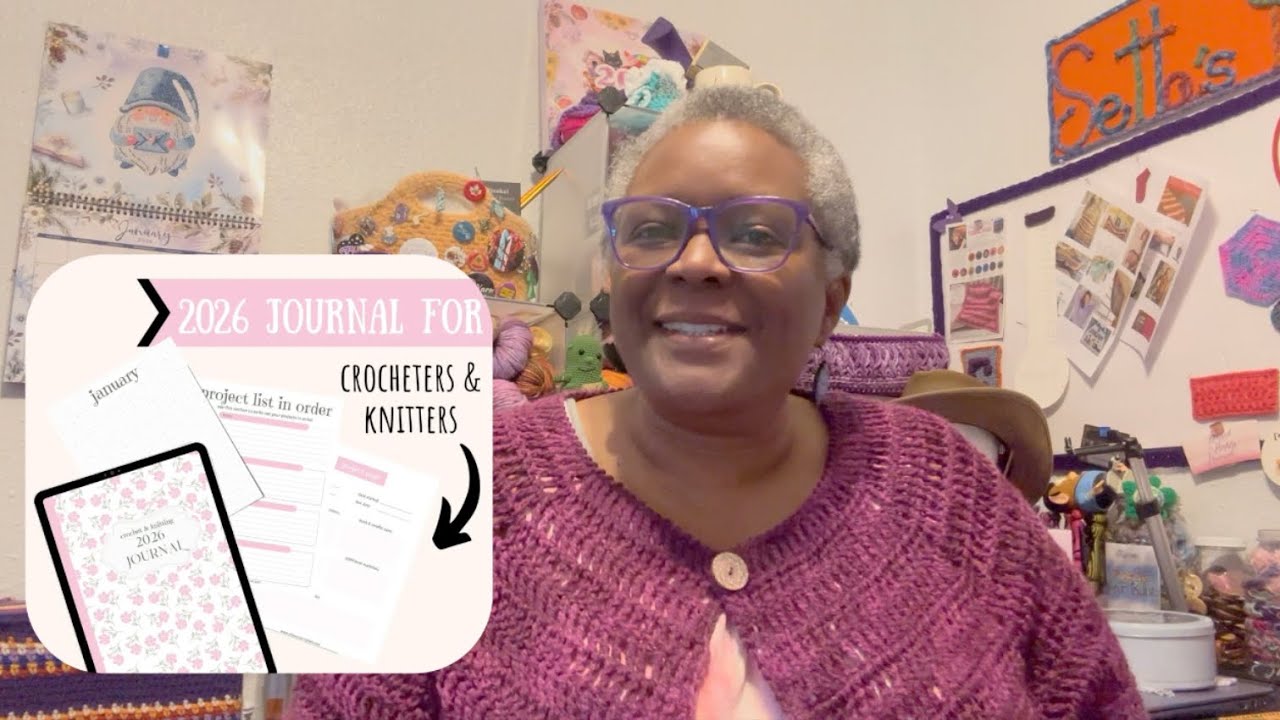 💜😃📒I’m getting organized y’all! @EliseRoseCrochet 