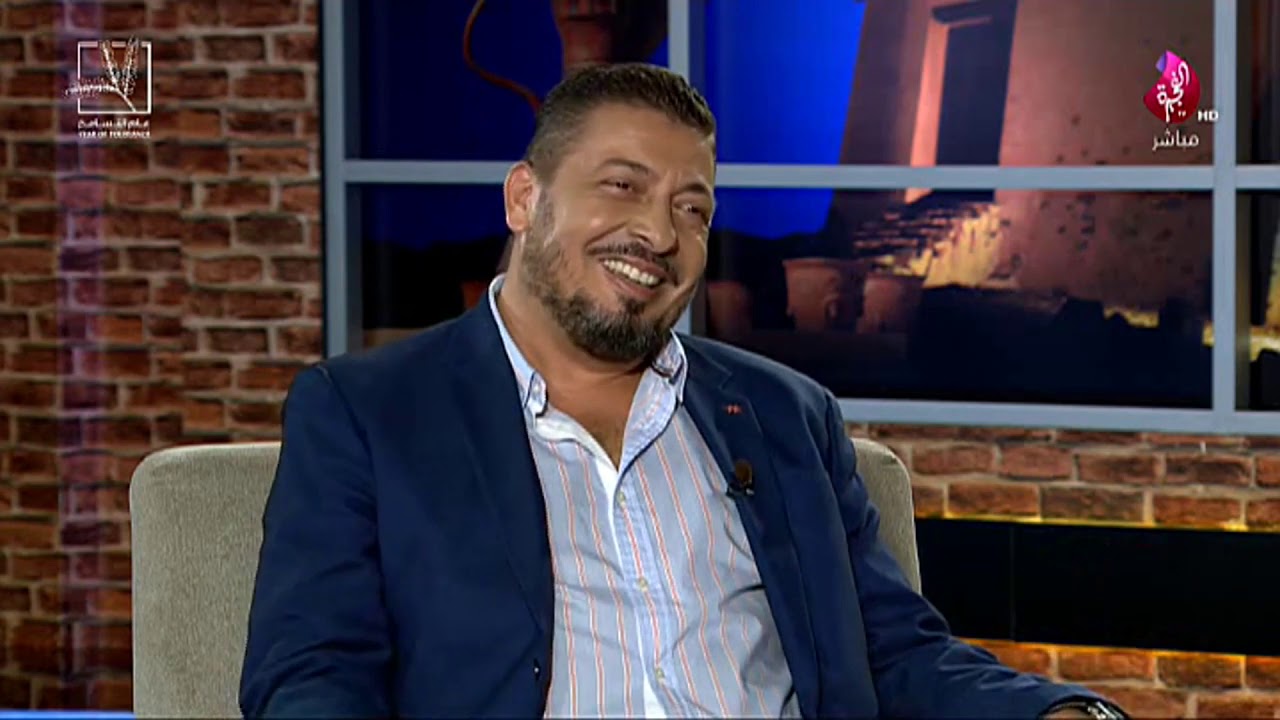 لقاء خفيف الظل على قناة الفجيرة   #وائل_حبال