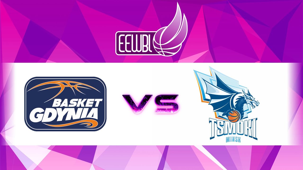 Basket Gdynia vs Tsmoki-Minsk - EEWBL 10.01.16 Gdynia