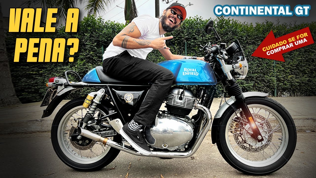 ROYAL ENFIELD CONTINENTAL GT 650 Vale a Pena? PREÇO, CONSUMO, DEFEITOS, TOP SPEED, RONCO, TESTE 🚫