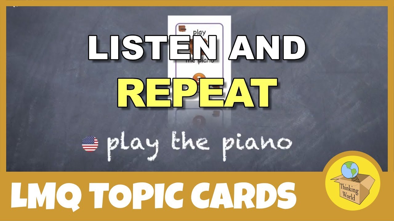 LMQ | TOPICS CARDS PRACTICE | PART 1 | PRESENT SIMPLE