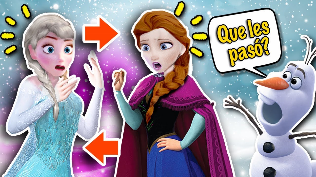 ❄️ ELSA y ANA CAMBIAN de CUERPO 🔄  FROZEN 2 ANA es la NUEVA REINA de ARENDEL👑 Juguetes Fantásticos