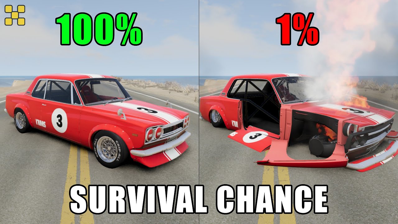 Not All Cars Will Make It – Survival Chance #13 | BeamNG.drive