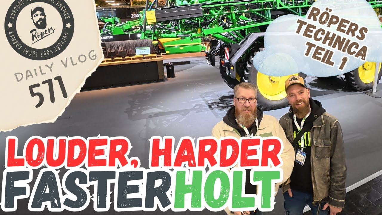 Geh mit uns &uuml;ber die Agritechnica 2025!  (VLOG 571)