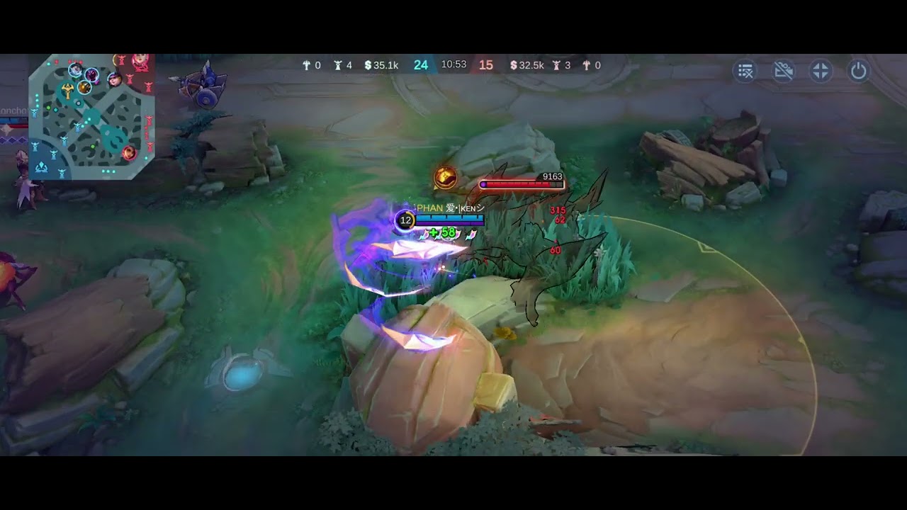 Ganito ang game play ni helcurt. #mobilelegends 