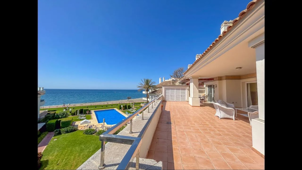 Stunning Beachfront Penthouse For Sale Heaven Beach Apartments - Estepona Marbella - Costa del Sol