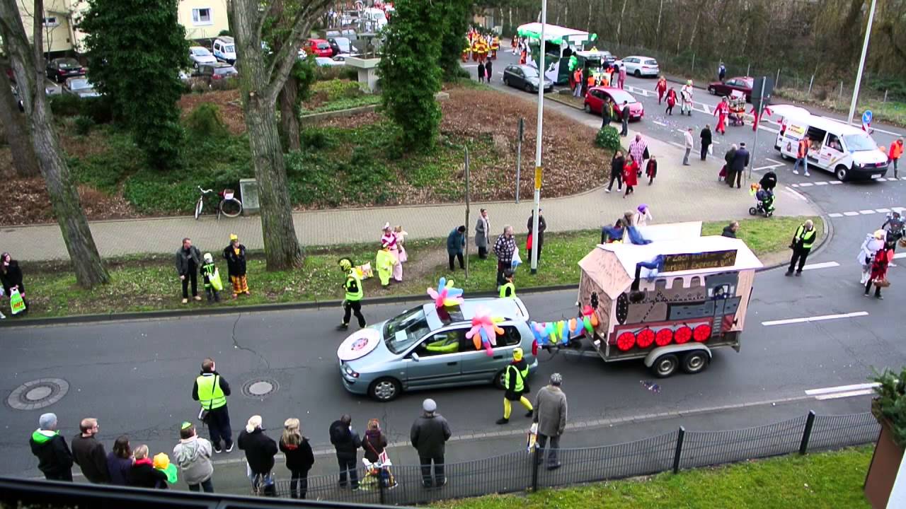 Holzlarer Karnevalszug 2014 Kautexstraße Ecke Finkenweg
