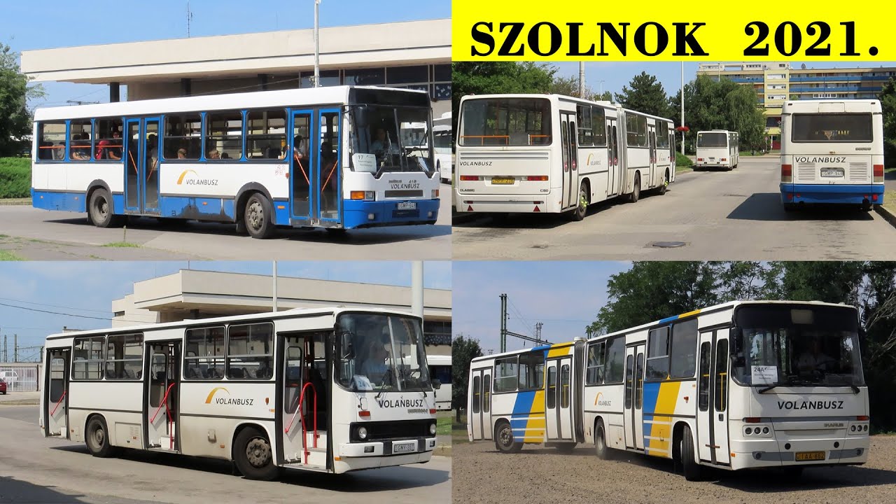 GMP-948, GMY-357 + még 5 Ikarus és 3 M.A.N. Szolnokon