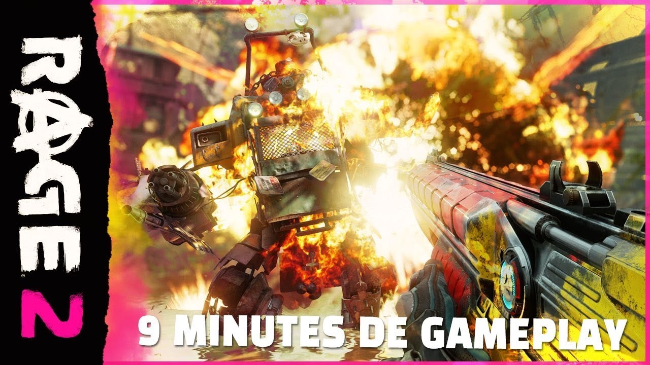RAGE 2 - 9 minutes de gameplay (2019)