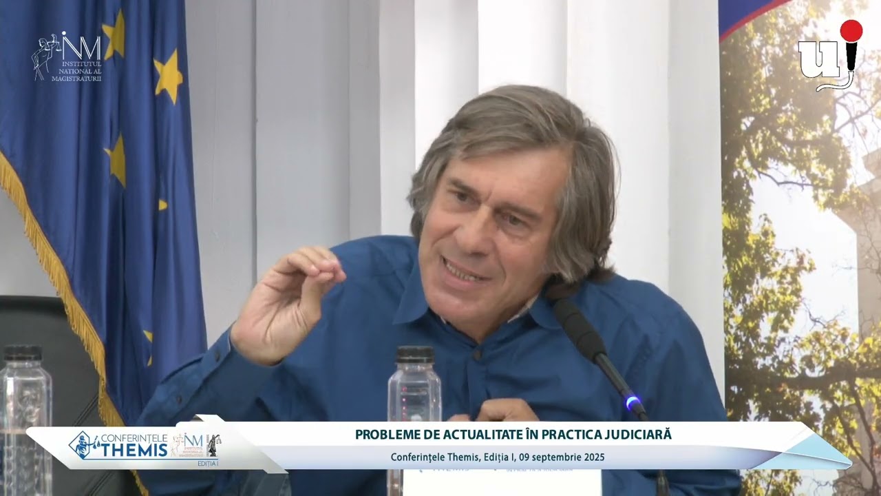 Prof. univ. dr. Gabriel BOROI - prorector al Universității „Nicolae Titulescu”