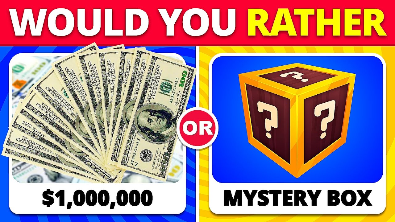 Would You Rather? Mystery Box Edition 🎁❓