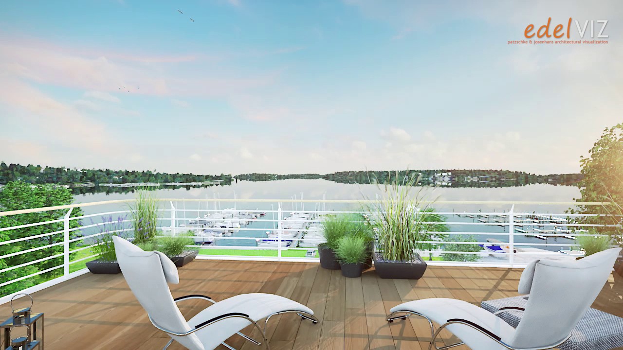 edelVIZ-ualisierung - Villa Am Großer Wannsee, Berlin. Luxury Lake Side Living.