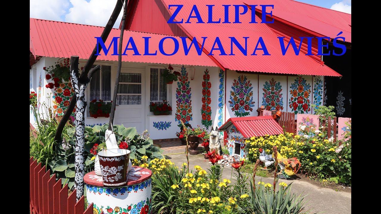 Zalipie - malowana wieś / Zalipie - a painted village