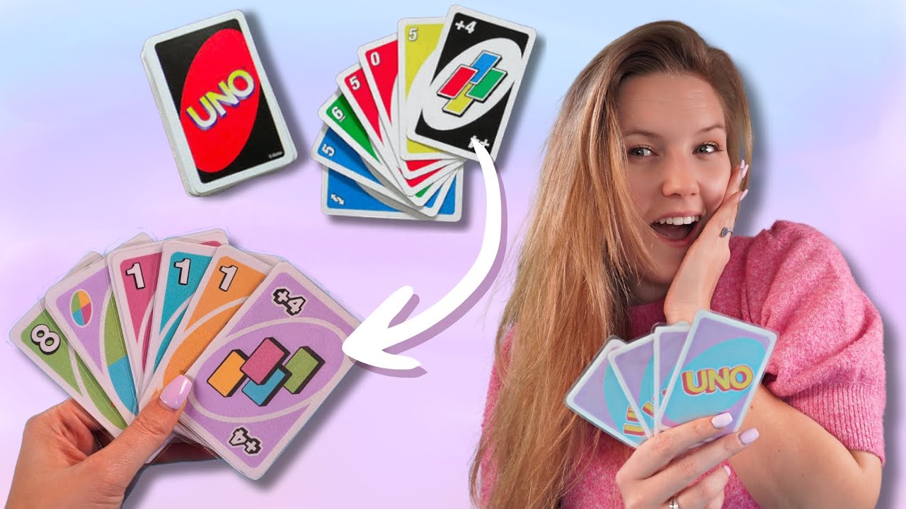 IK MAAKTE MIJN EIGEN UNO SPEL - DIY