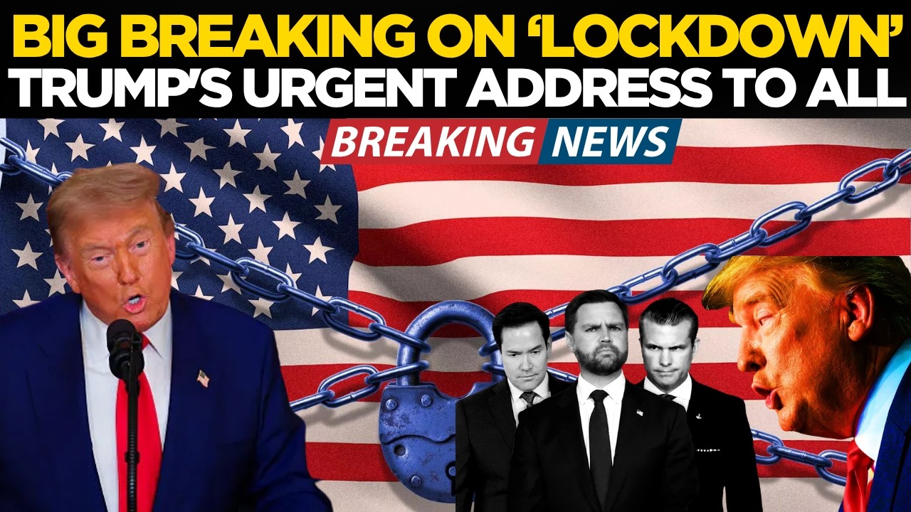 Donald Trump Speech LIVE | Trump Latest News | Trump Declares Emergency | Iran | Trump News LIVE
