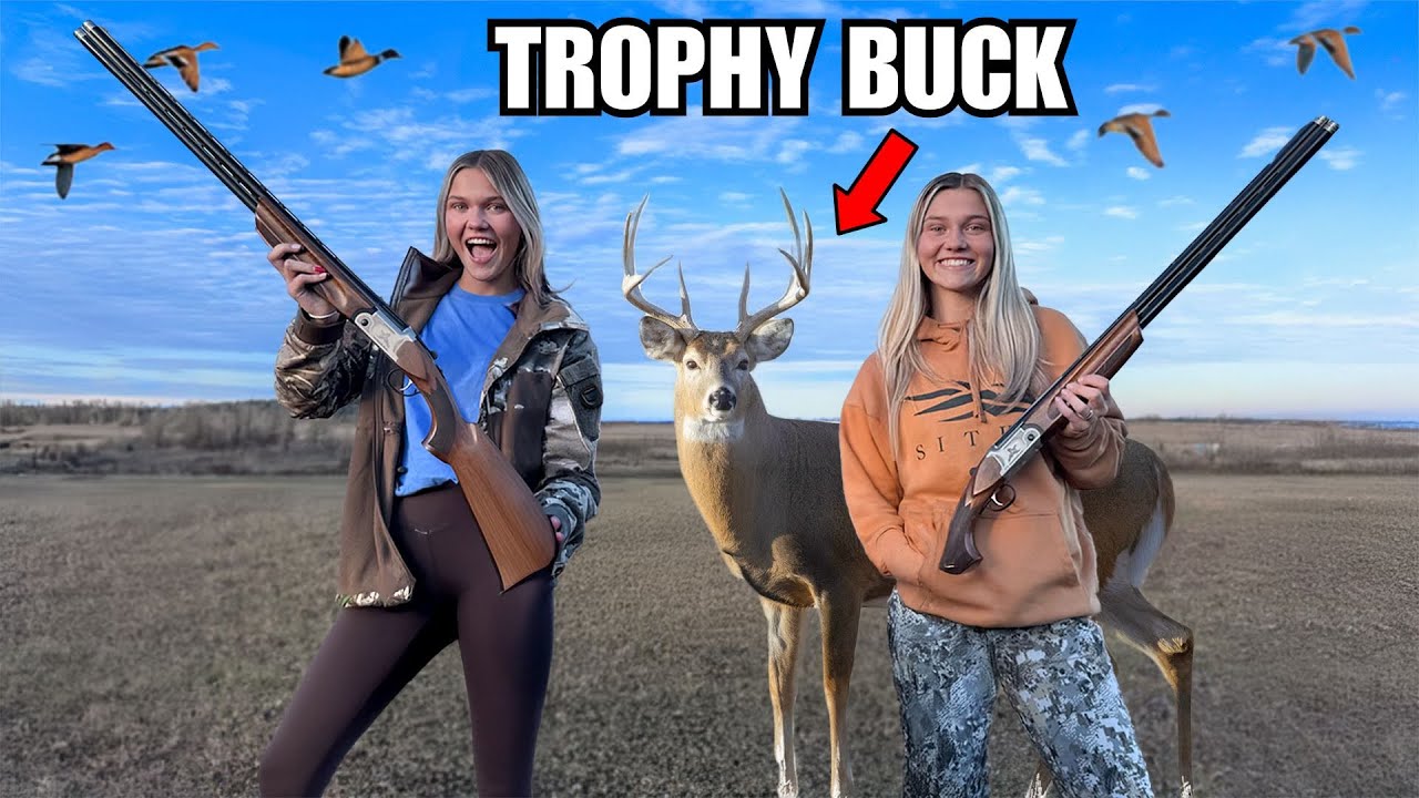 Crazy Hunt Challenge: TWINS Face Off with Deer, Hogs & Ducks!