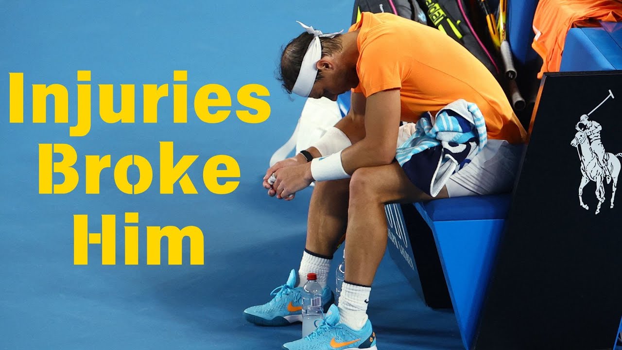 Rafael Nadal: The Unstoppable Legend Brought Down by Injuries 💪😢