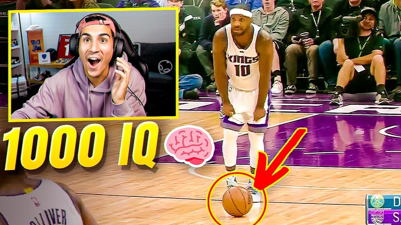 Las MEJORES JUGADAS de +1000 IQ de la HISTORIA de la NBA🧠🏀 *inteligencia 100%🤓* | REACCIÓN