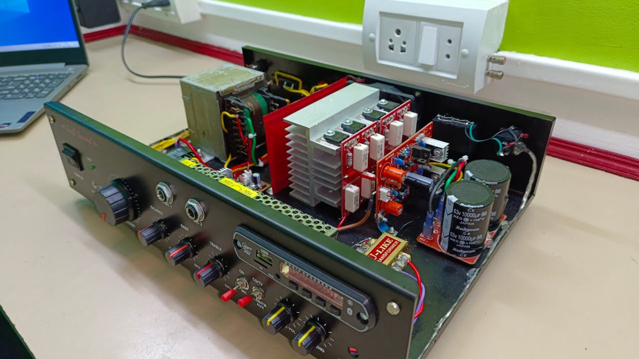 The great Amplifier class AB 400W mono #revew + Testing ## 5500