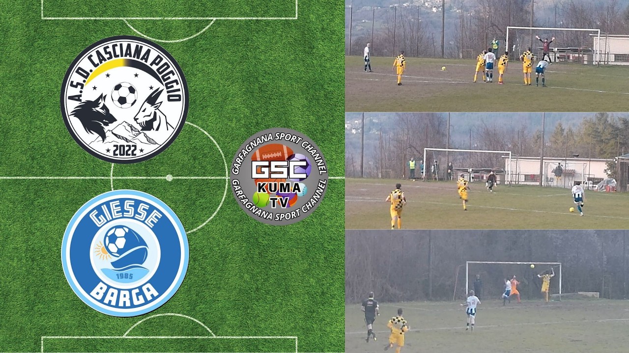 Casciana Poggio - Giesse Barga \ TERZA CATEGORIA LUCCA