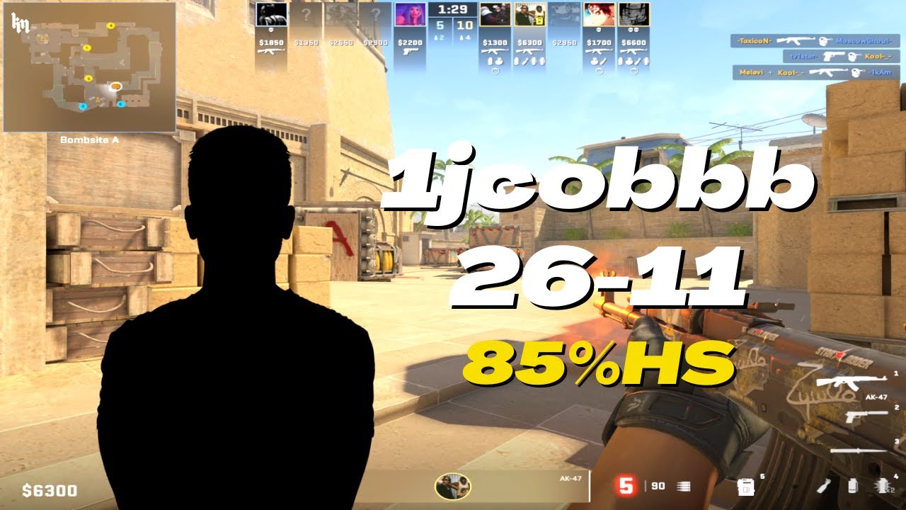 【CS2 POV】1jcobbb (26-11) 85% HS (mirage) | FACEIT Ranked | Nov 5, 2023