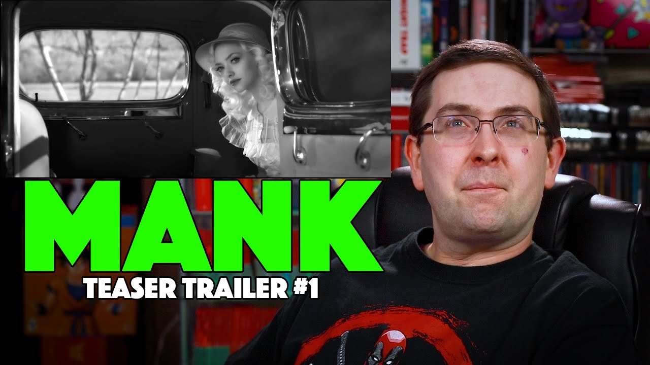 REACTION! Mank Teaser Trailer #1 - Lily Collins Movie 2020