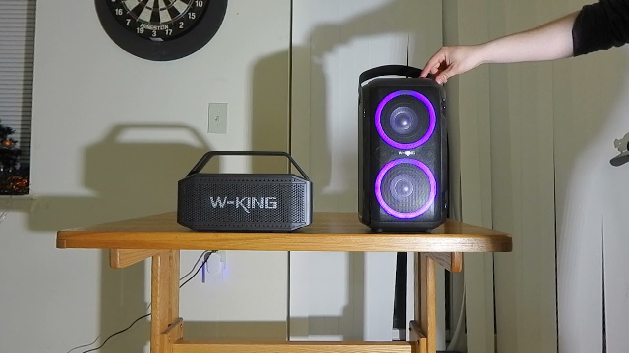 W king D9 vs the brand new W king T9 party speaker