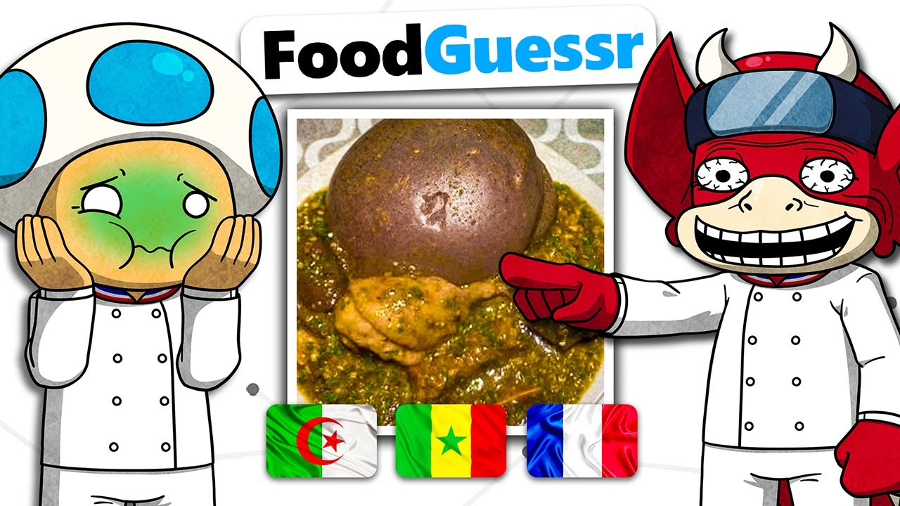 PLUTÔT MOURIR QUE MANGER CETTE M*RDE ! !! (FoodGuessr)