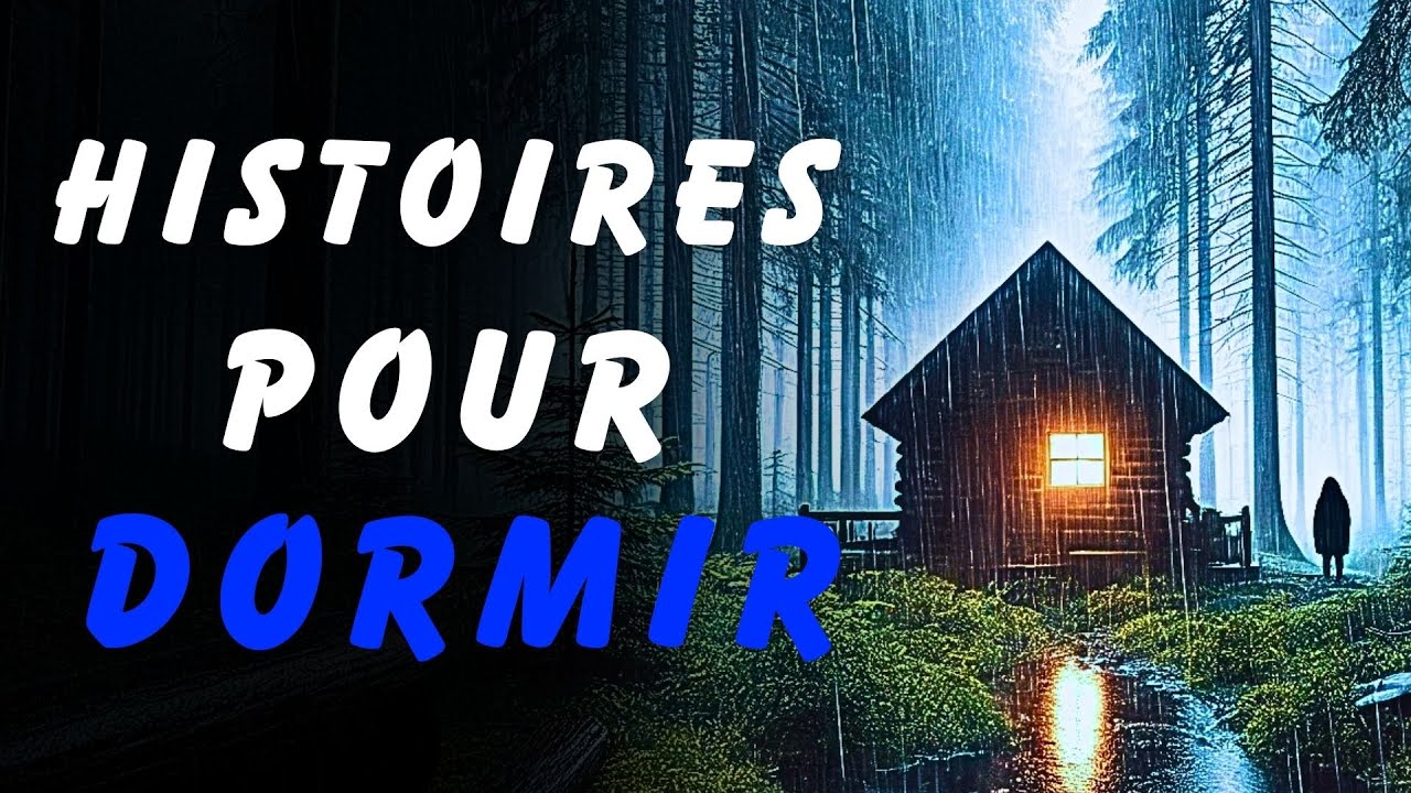 Histoires Vraiment Effrayantes Pour Dormir | Sons de Pluie | Écran Noir | Vol.47