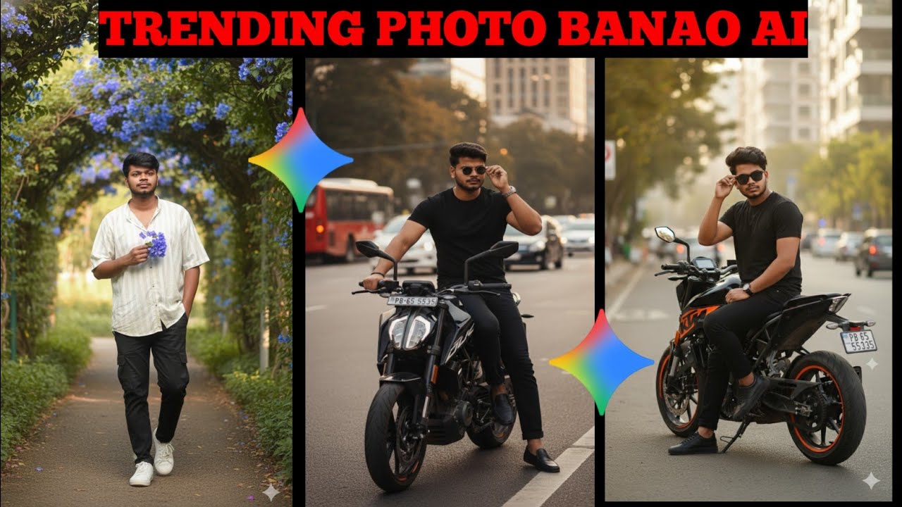 Instagram trending photo kaise banaya//Haw to kareyat trending photo Google Gemini 