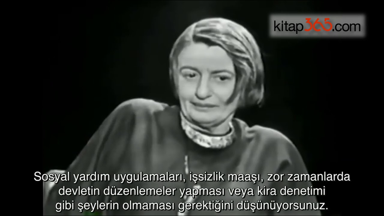 Ayn Rand, demokrasi ve kapitalizmin geldiği noktayı tartışıyor
