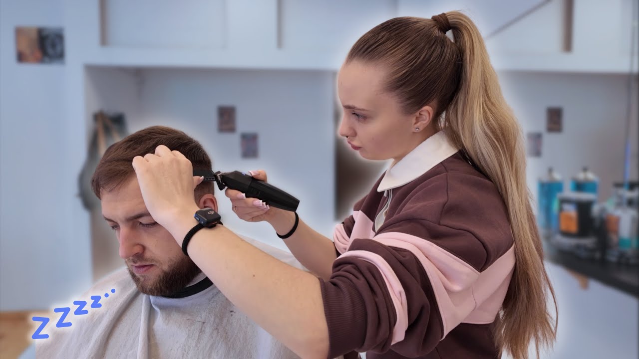 Sleepy Early Morning Haircut | ASMR