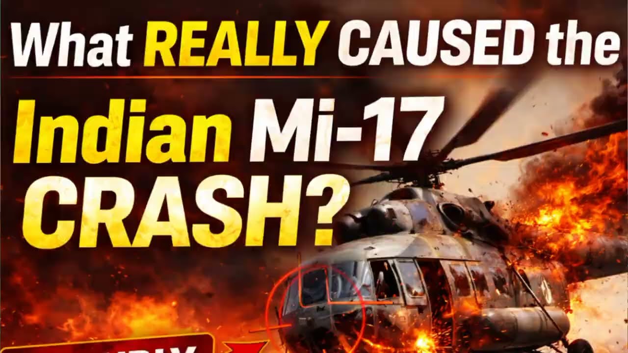 What Really Caused the Indian Mi-17 Helicopter Crash? | Full Investigation 