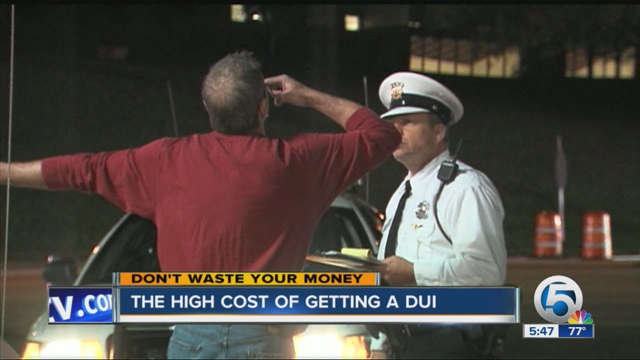 The hight cost of a DUI