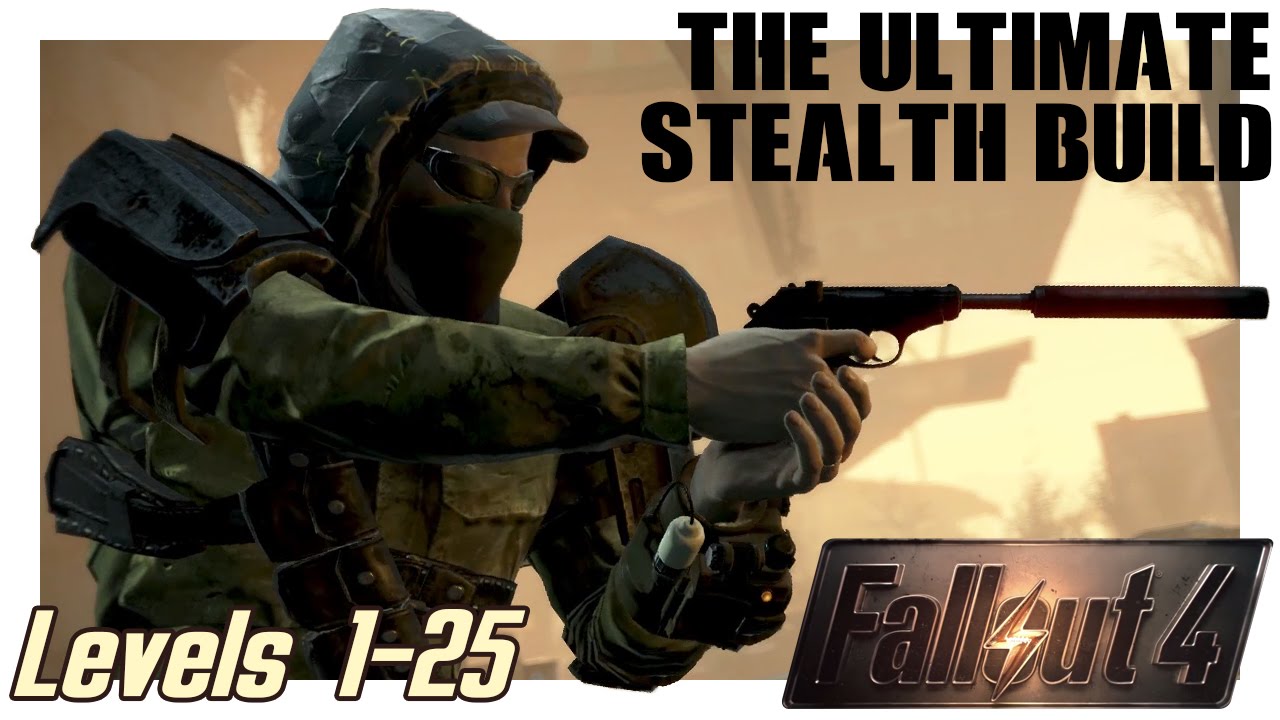 Creating the Epic Sneak Character in Fallout 4 🐱&zwj;👤 Best Stealth Build