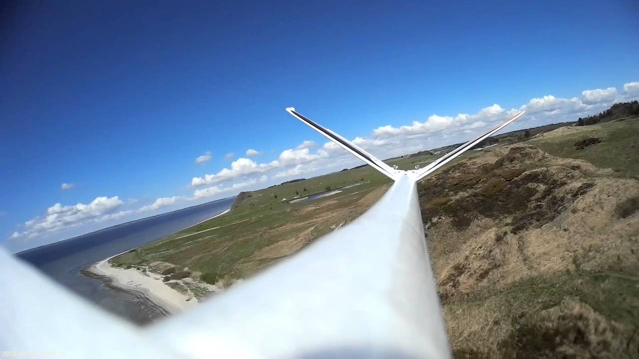 Skr&aelig;ntflyvning i Ulbjerg.
