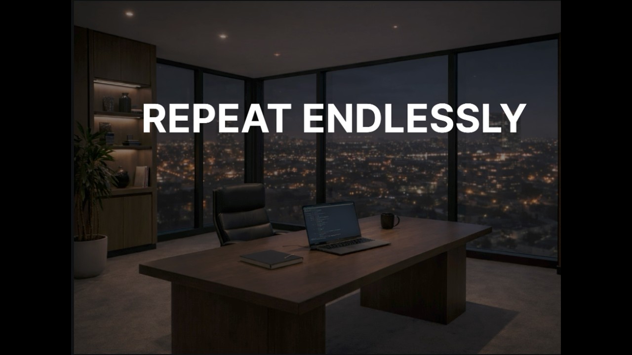Repeat Endlessly - Late Night Deep Work | Quiet Solo Execution