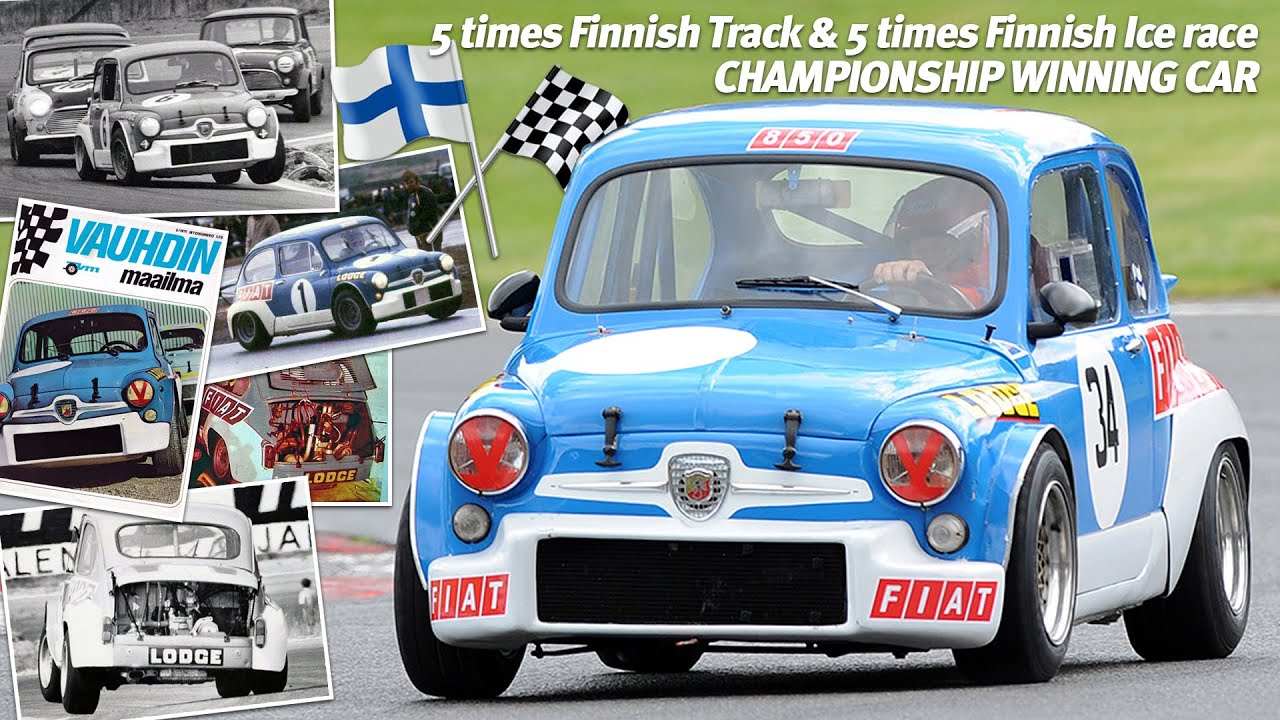 ORIGINAL FIAT ABARTH 850 TC (ex. Fiat Finland Autonovo)