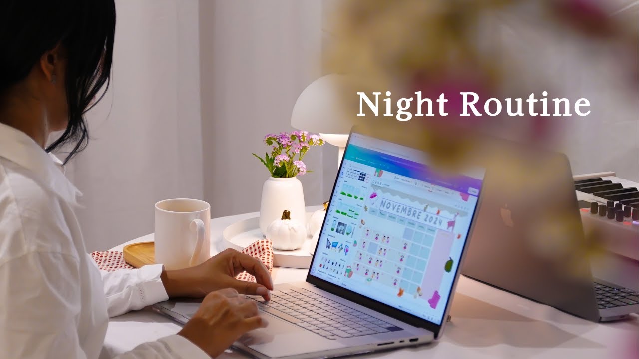 Расслабляющий день ⎜Вечерние процедуры ⎜Яблочный пирог ⎜Киш с луком и сыром ⎜Уход за кожей ✨