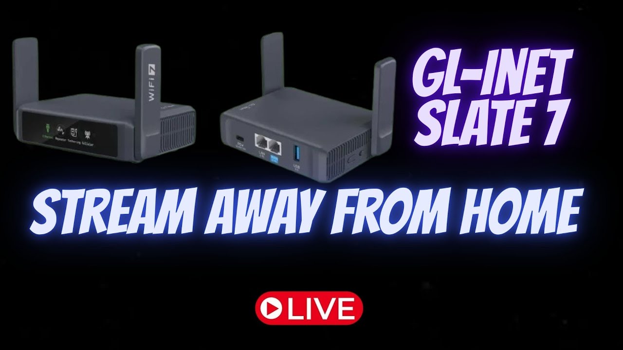 The Best Way To Stream Away From Home and In Your Car | GL iNET Slate 7 & Ray Neo Pocket TV