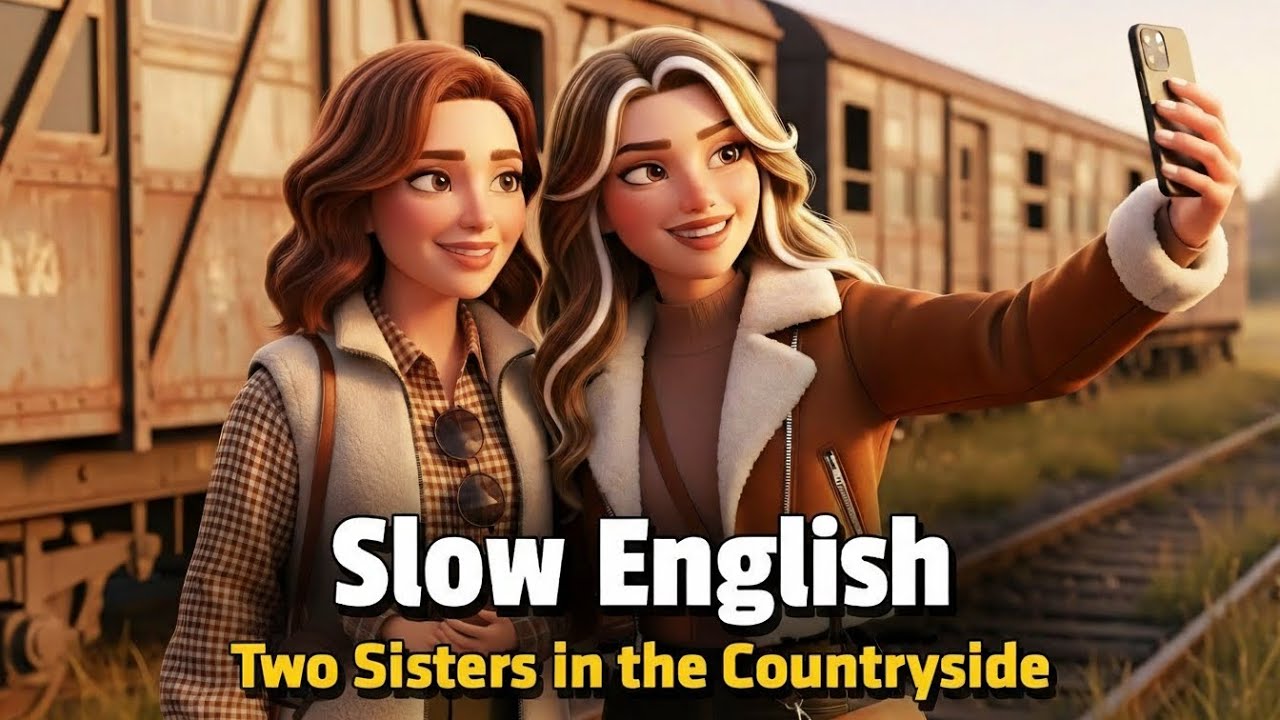 Two Sisters in the Countryside Easy English Listening Story A2 Level