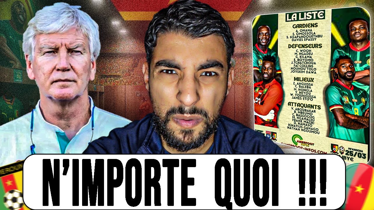 LA LISTE DU CAMEROUN EST COMPLÈTEMENT RIDICULE !!! | Debrief: Liste Marc Brys