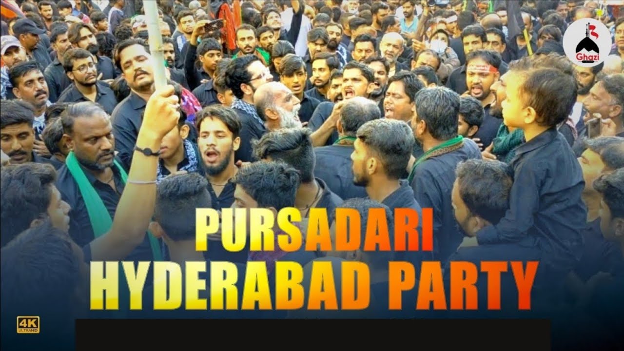 Zehra Jaiyan Da Asra Ghazi (as) | Pursadari | Hyderabad Party | Pursadari Shahadat imam Ali (as)