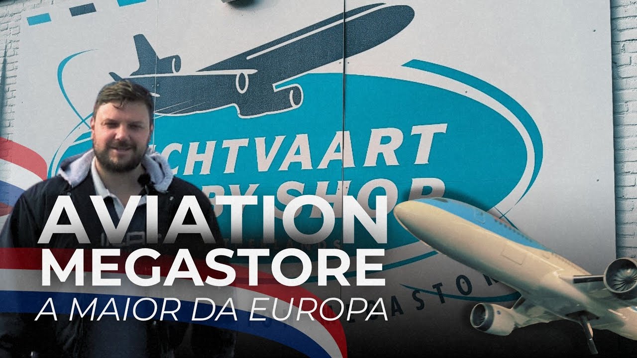 A MAIOR loja de aviação da Europa!! Ep. #108