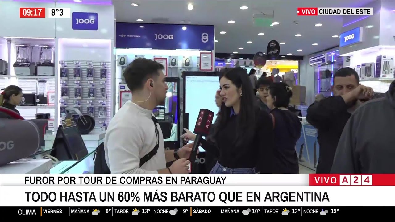 🛍 FUROR DE COMPRAS ARGENTINAS EN PARAGUAY EN CIUDAD DEL ESTE POR PRECIOS BAJOS
